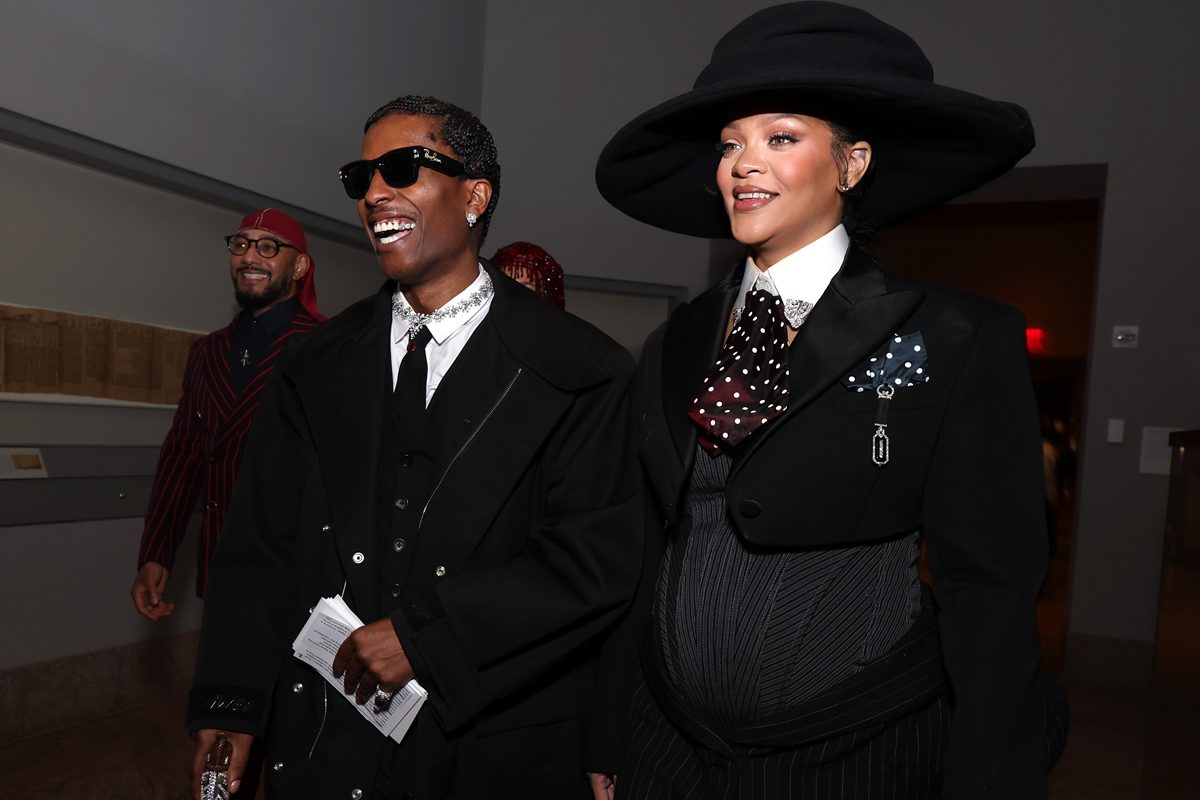 A$AP Rocky dá pistas sobre nome de novo filho com Rihanna