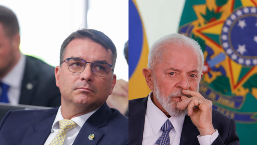 Flávio Bolsonaro critica viagens internacionais de Lula
