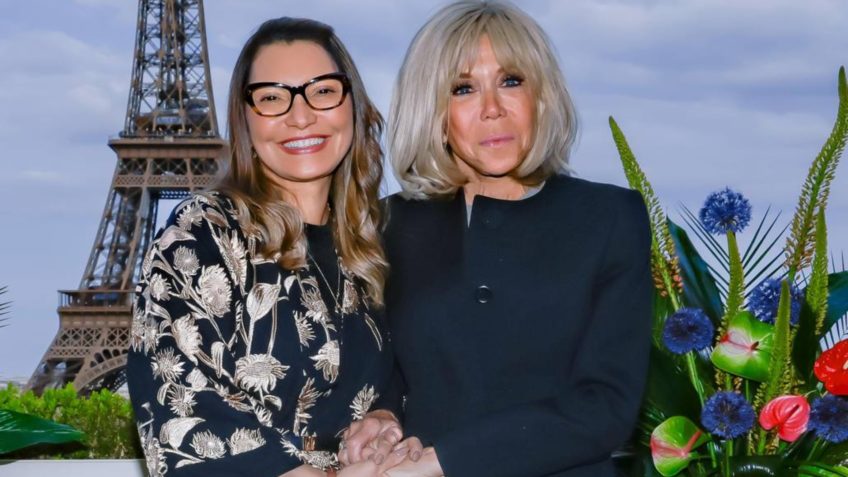 Janja reúne ministra e estilistas em Paris; veja fotos do evento