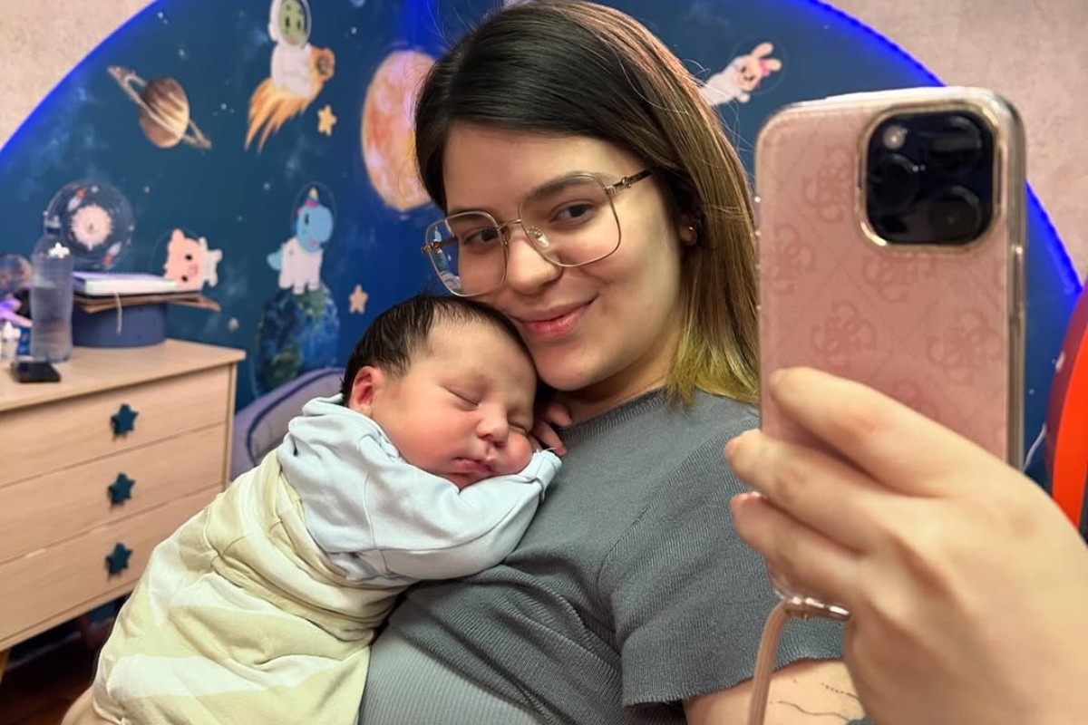 Bebê de Viih Tube teve sintomas graves de APLV: entenda a doença