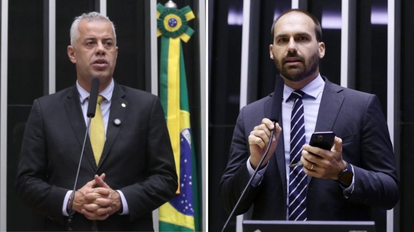 Deputado quer que Eduardo retome o mandato do exterior