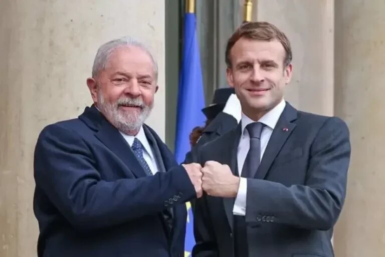 Em Paris, Lula volta a pedir para Macron ‘abrir coração’ para acordo Mercosul-UE