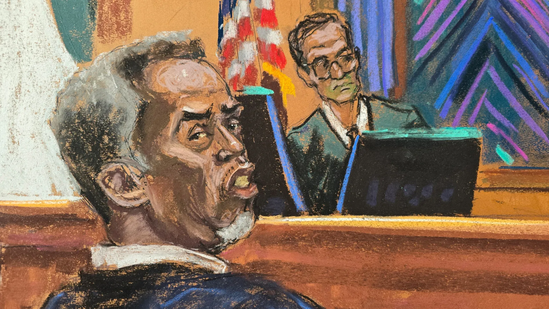 "Rodadas" de sexo: 'Ex' de Diddy revela detalhes sórdidos em tribunal