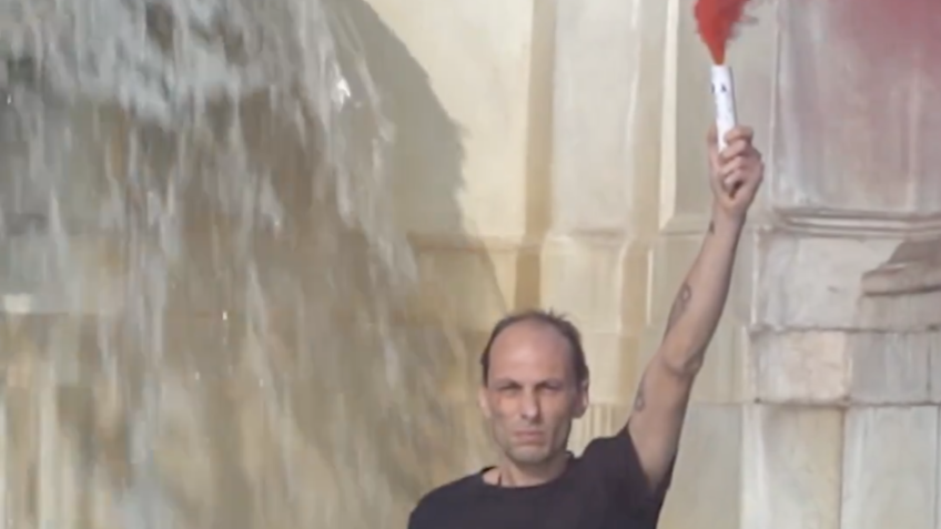 Greenpeace protesta em Roma contra acordo Itália-Israel