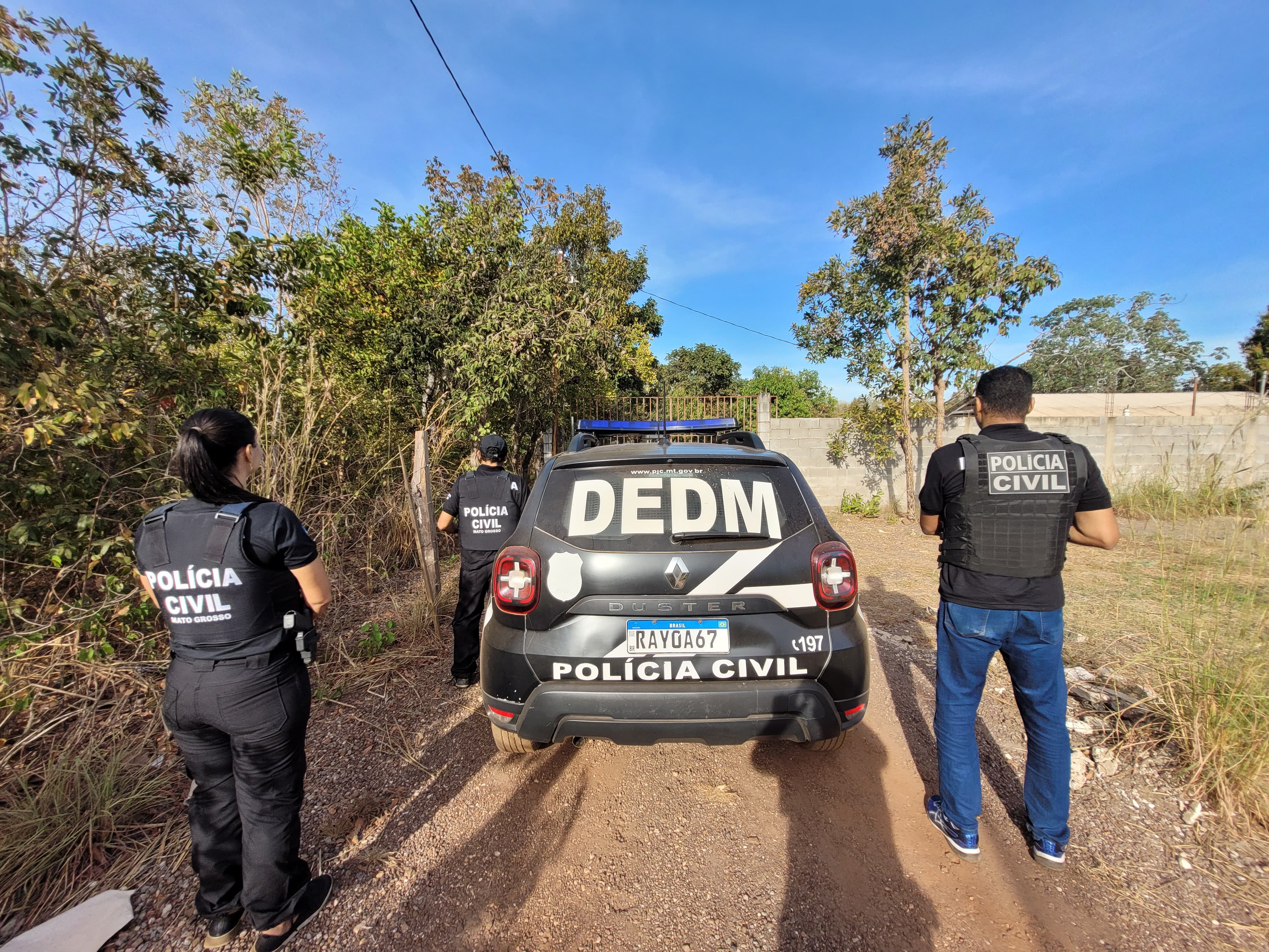Homem que invadiu casa e agrediu ex-companheira com socos é preso pela Polícia Civil em Cuiabá