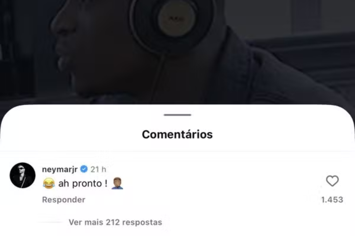 Neymar rebate críticas de Luiz Henrique: “Ah pronto”. Confira