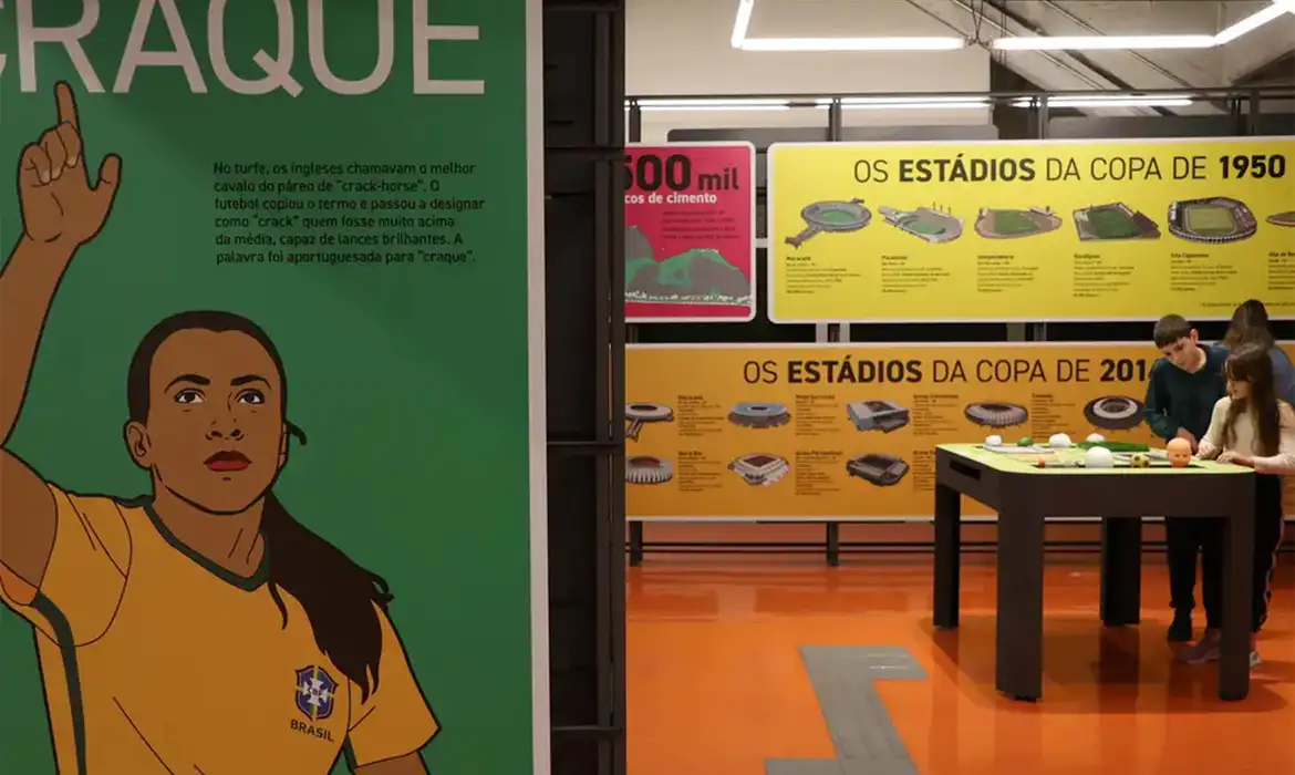 TV Brasil exibe jogo do Brasileirão Feminino no Museu do Futebol em SP
