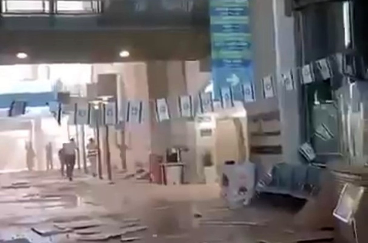 Míssil do Irã atinge maior hospital do sul de Israel. Veja vídeos