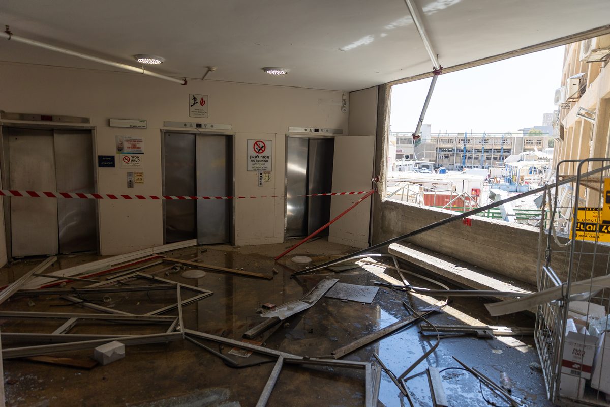 Vídeo mostra pânico em hospital de Israel após ataque do Irã. Veja