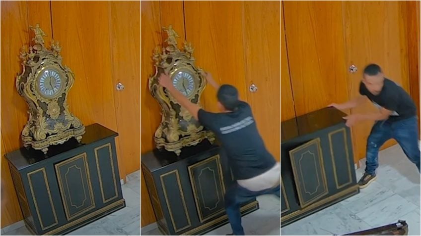 Moraes manda prender de novo homem que quebrou relógio no 8 de Janeiro