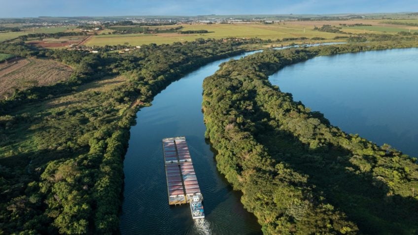 Hidrovia Tietê-Paraná recebe R$ 147,7 mi para obras sustentáveis
