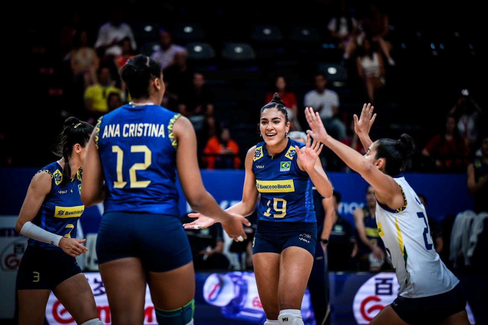 Vôlei: Brasil derrota República Dominicana na Liga das Nações Feminina