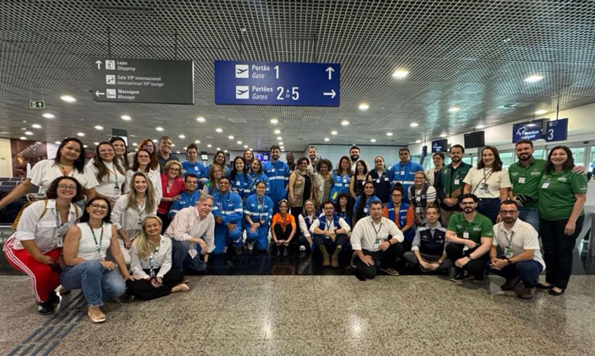 Recepção para repatriados dos EUA mobiliza poder público no Ceará