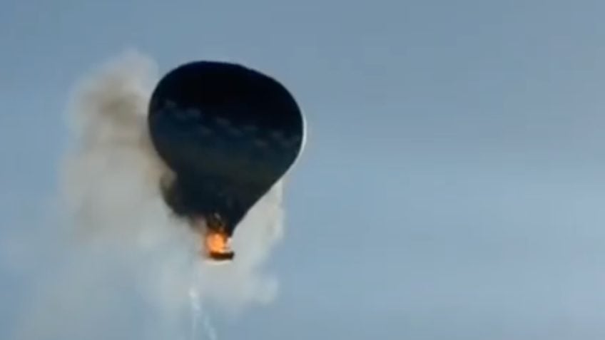 4 vítimas de queda de balão morreram carbonizadas