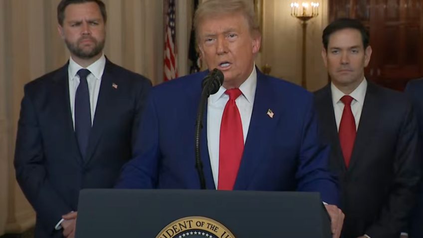 Haverá paz ou tragédia para o Irã, afirma Trump após ataques