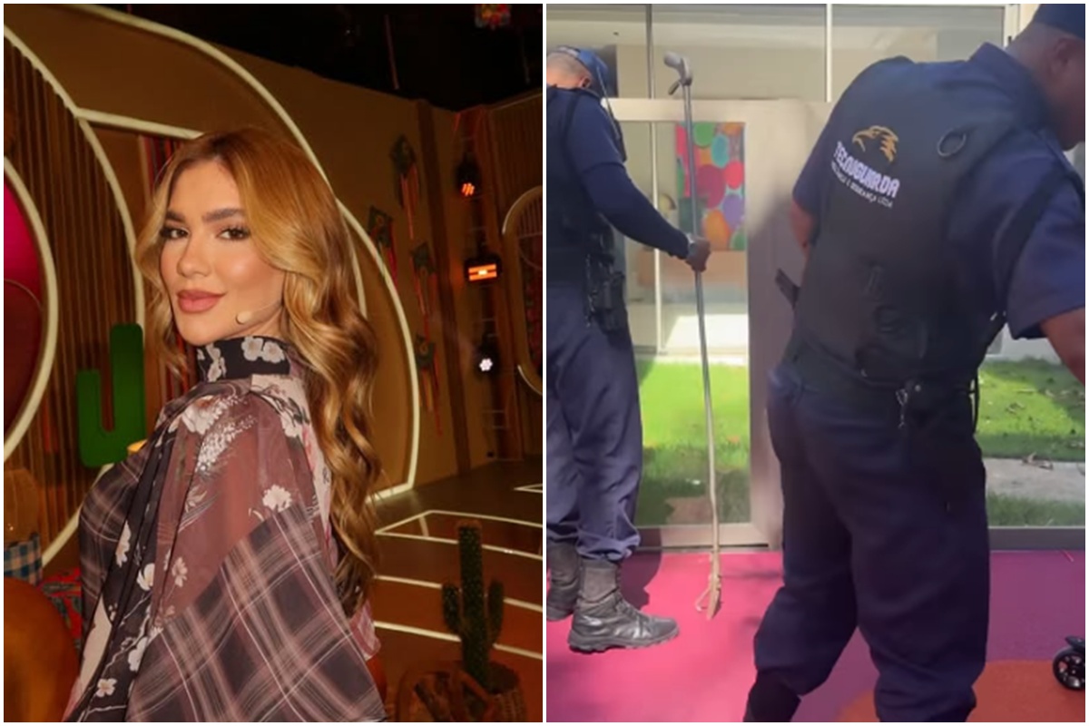 Intruso invade mansão de Virginia e influenciadora chama resgate