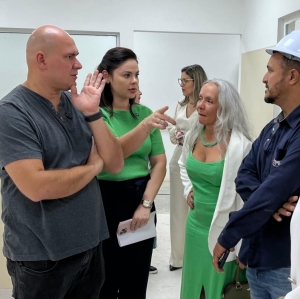 Vereadora Michelly Alencar acompanha avanço das obras do maior Centro Médico Infantil de Cuiabá