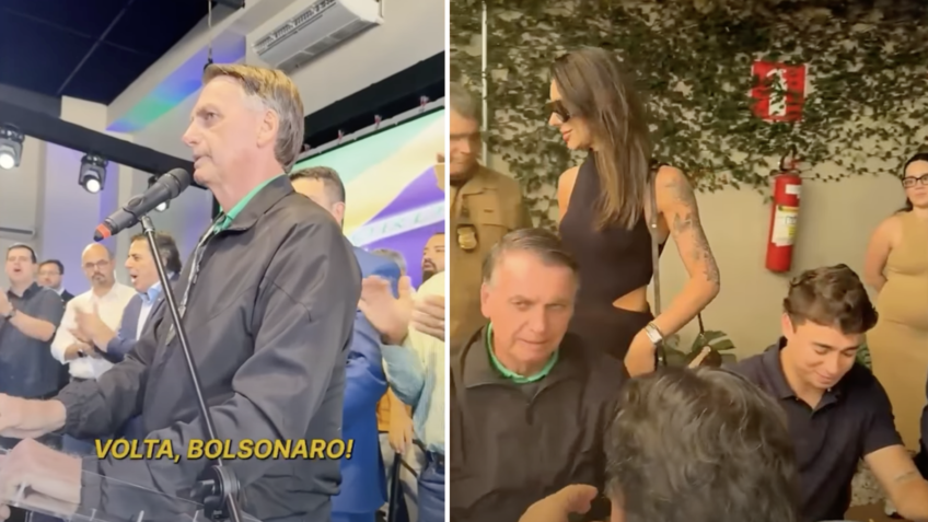 Bolsonaro agradece Pix de apoiadores em evento do PL em BH