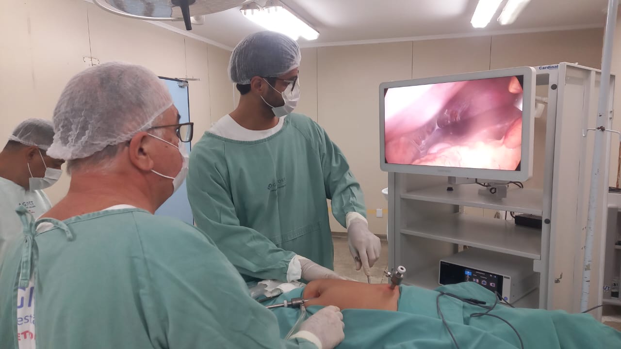 Pronto-Socorro realiza primeira videocirurgia com recursos próprios e marca novo ciclo na Prefeitura de Cuiabá