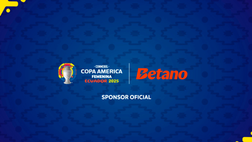 Betano patrocina Copa América Feminina 2025 no Equador