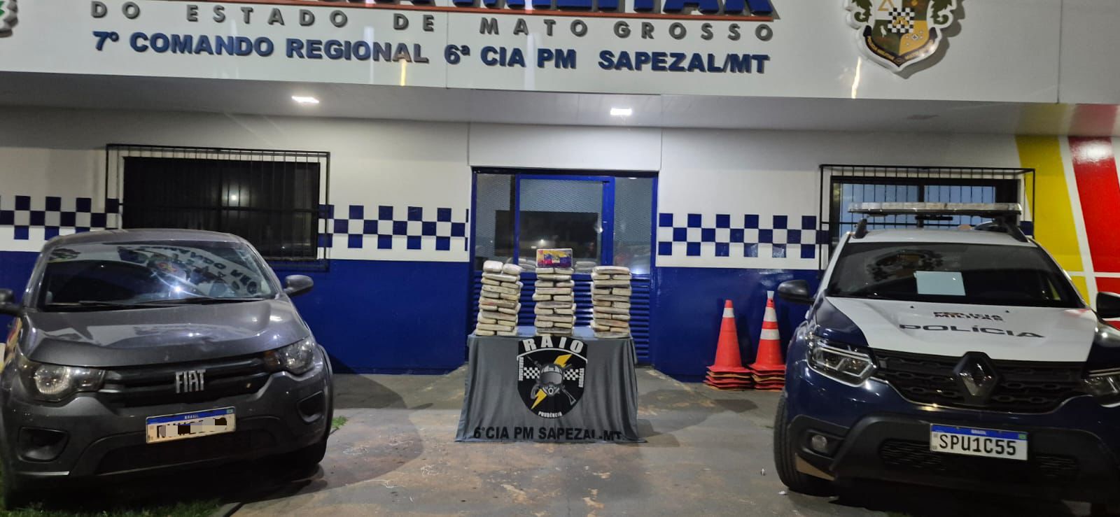 Ação integrada apreende 69 tabletes de supermaconha e causa prejuízo de R$ 700 mil às facções criminosas