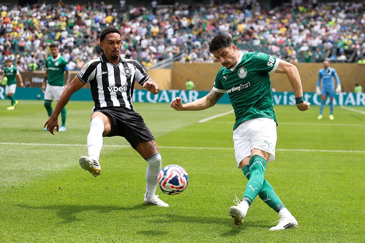 Duelo entre Palmeiras x Botafogo vai para a prorrogação; acompanhe
