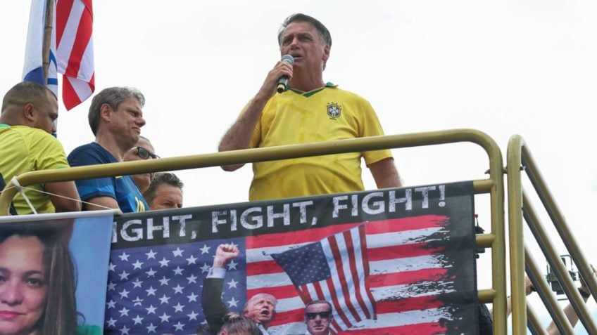 Saiba quem vai discursar no ato de Bolsonaro na Paulista