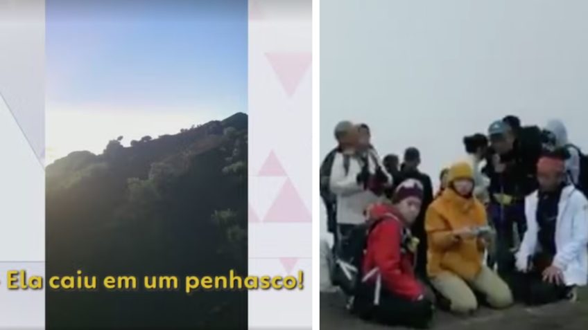 Imagens mostram primeiras tentativas de resgate de Juliana Marins