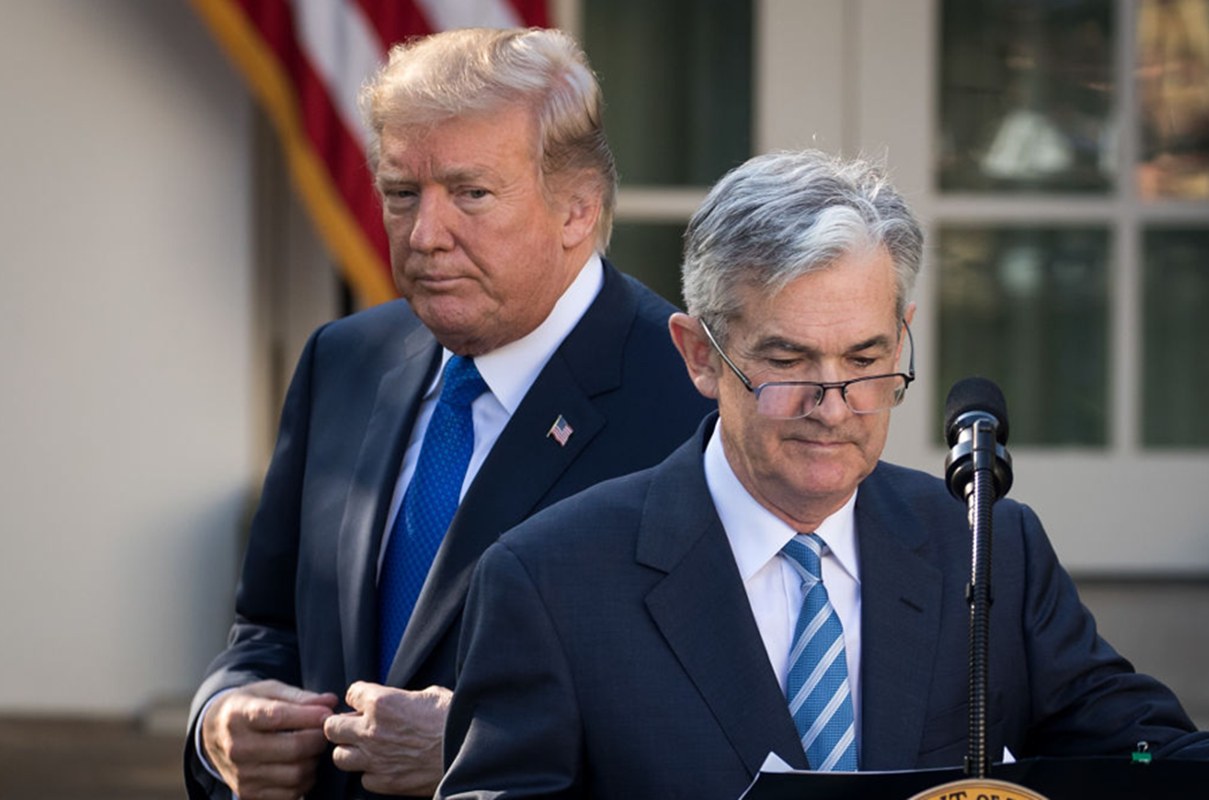Alvo preferido: Trump volta a atacar Powell e pede taxa de juros a 1%