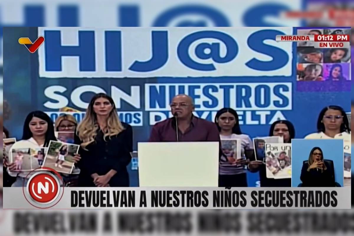 Venezuela acusa Estados Unidos por sequestro de 18 crianças