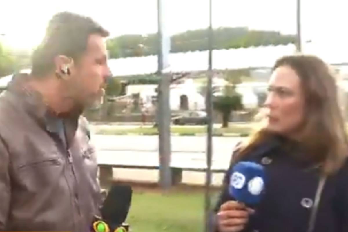 Jornalista da Record registra BO contra colega da Band após barraco ao vivo
