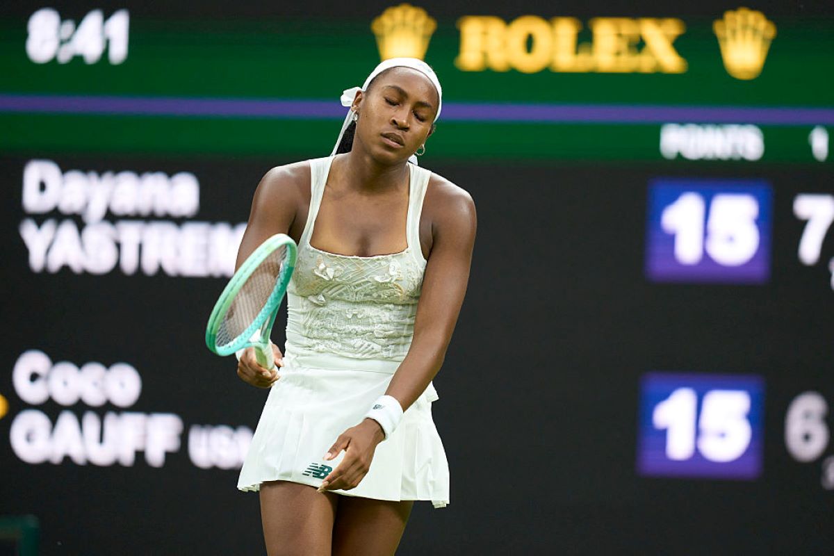 Top 2 do mundo, Coco Gauff é eliminada na primeira rodada de Wimbledon
