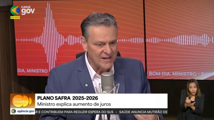 Infelizmente elevamos os juros do Plano Safra, diz Fávaro