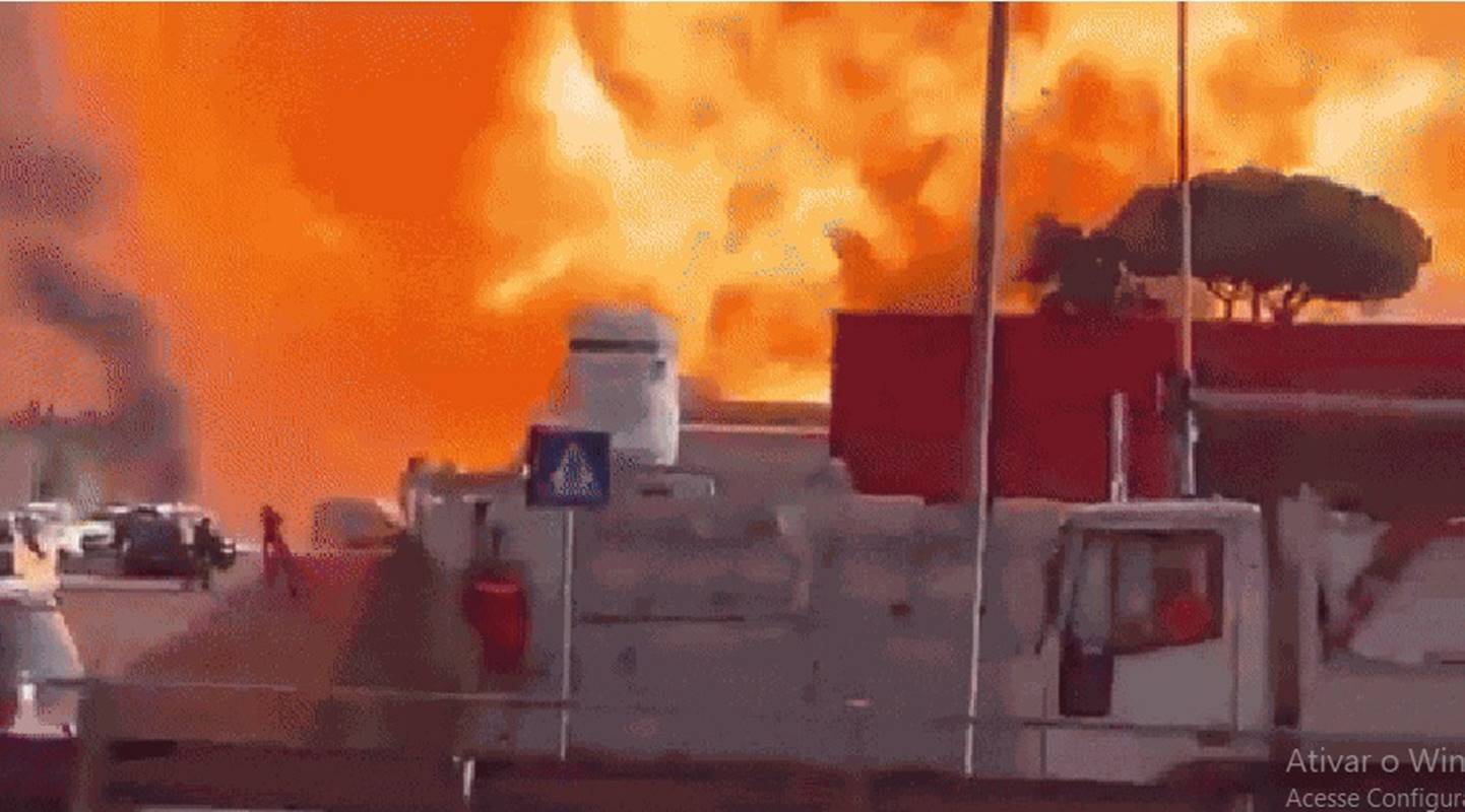 Roma: explosão em posto de combustíveis deixa ao menos 10 feridos