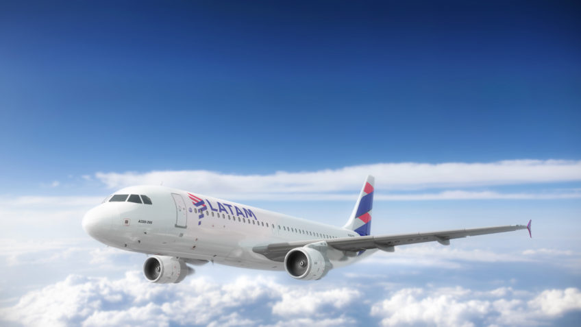 Latam amplia frota aérea no Brasil em 5% no 1º semestre de 2025