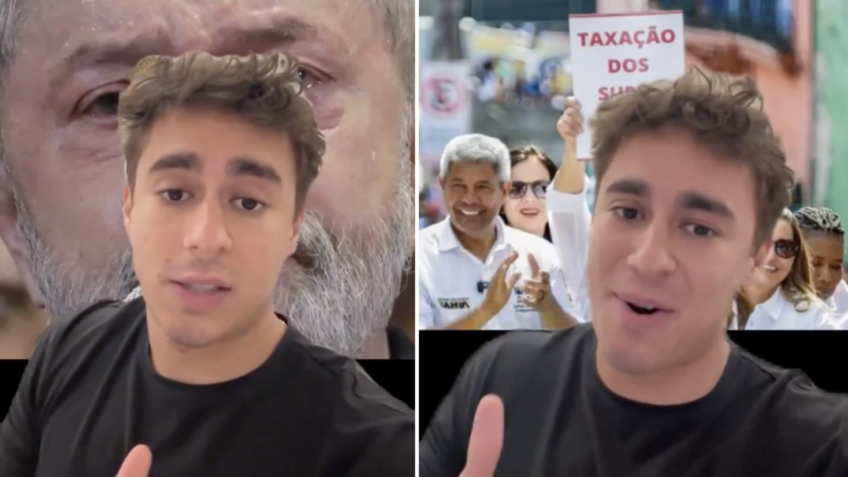 Nikolas Ferreira critica discurso "pobre X ricos" de Lula