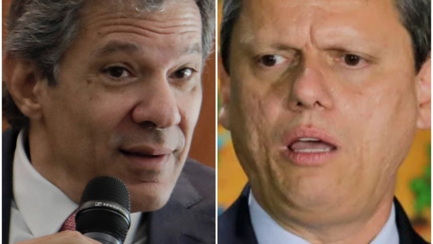 Haddad tem de falar menos e trabalhar mais, diz Tarcísio