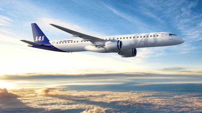 Embraer vende 45 jatos para Scandinavian Airlines por R$ 21,8 bi