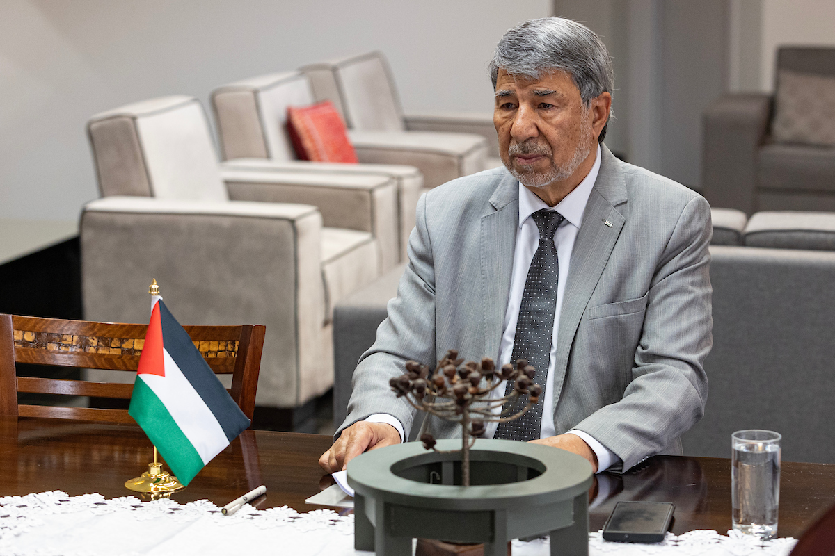 Embaixador palestino agradece apoio do Brasil contra Israel em Haia