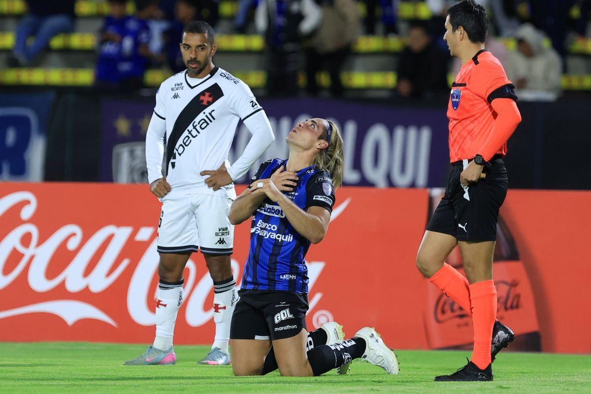 Vasco é goleado pelo Del Valle e se complica na Sul-Americana