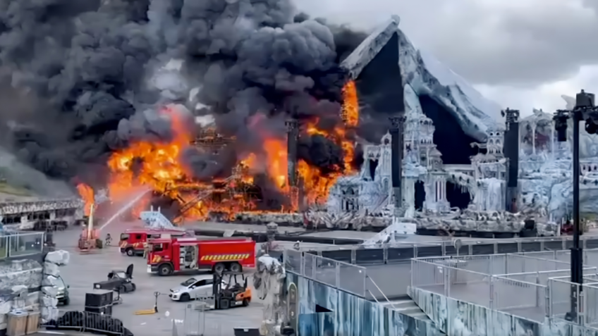 Incêndio atinge palco principal do Tomorrowland na Bélgica