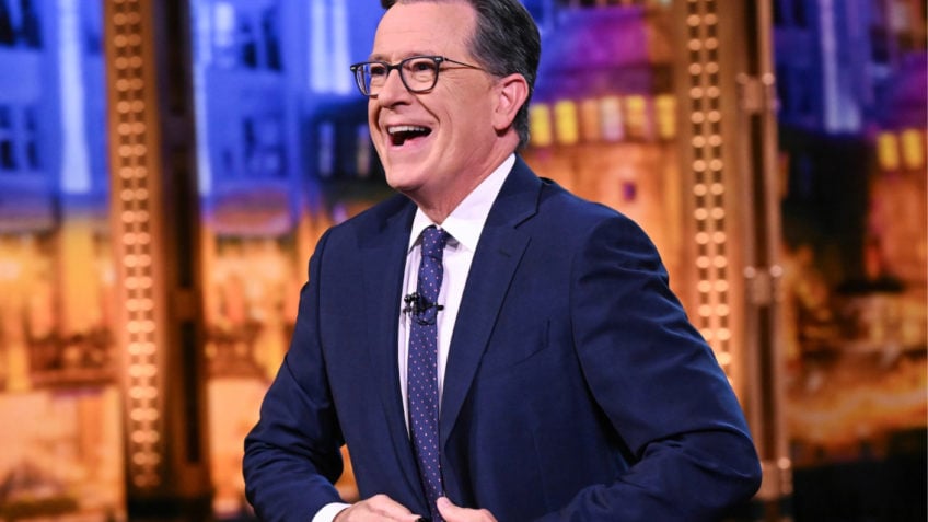 "The Late Show with Stephen Colbert" acaba em maio de 2026