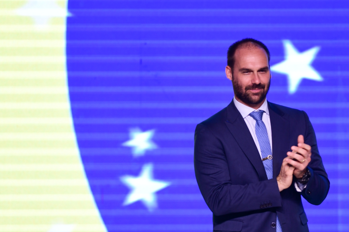 Eduardo Bolsonaro: sempre trabalhei por sanções individuais a Moraes