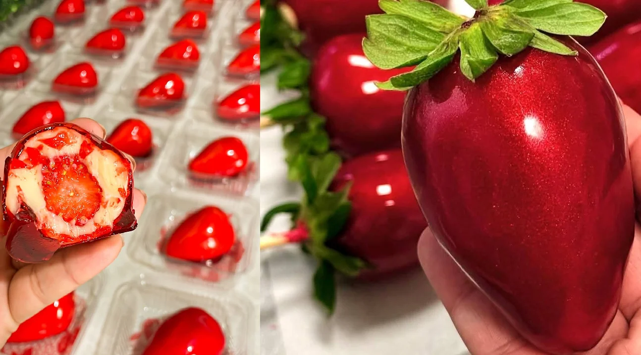‘Morango do Amor’ viraliza nas redes e faz preço da fruta dobrar em menos de 30 dias