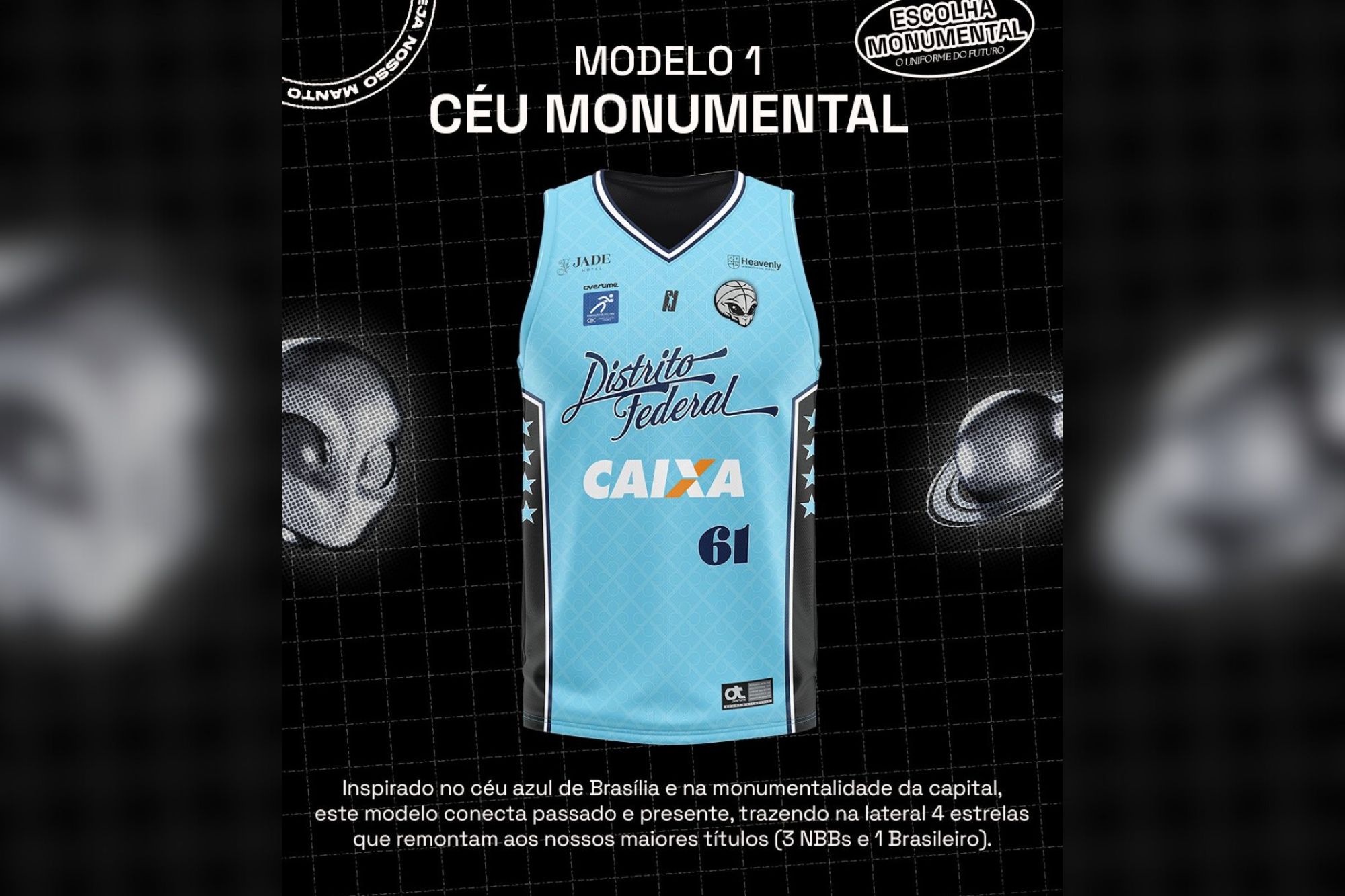 Brasília Basquete lança campanha para torcida escolher novo uniforme
