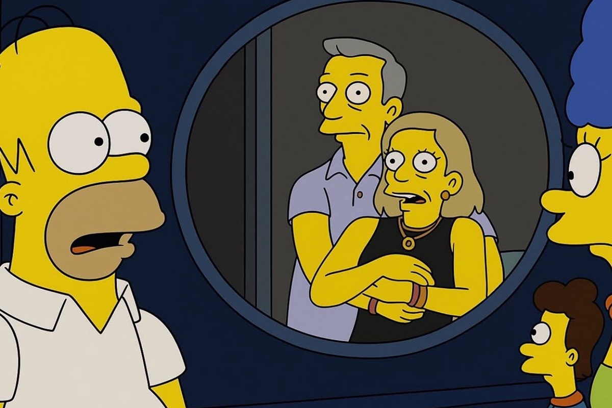Os Simpsons previu flagra de traição em show do Coldplay? Entenda