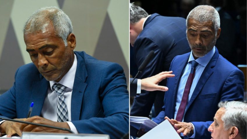 Romário faz transplante capilar