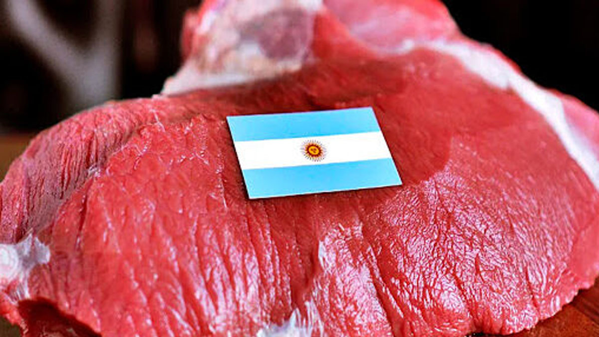 Milei reduz impostos das exportação de carne e grãos da Argentina