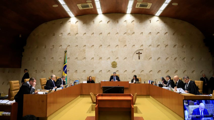 Ministros do STF devem reagir à sanção a Moraes na 6ª