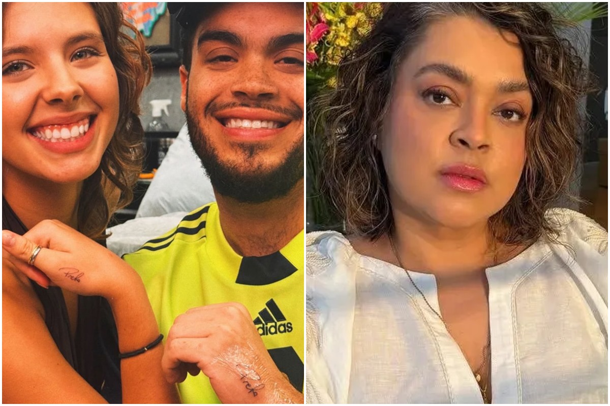 Francisco Gil e Flor Gil fazem tatuagem em homenagem a Preta Gil